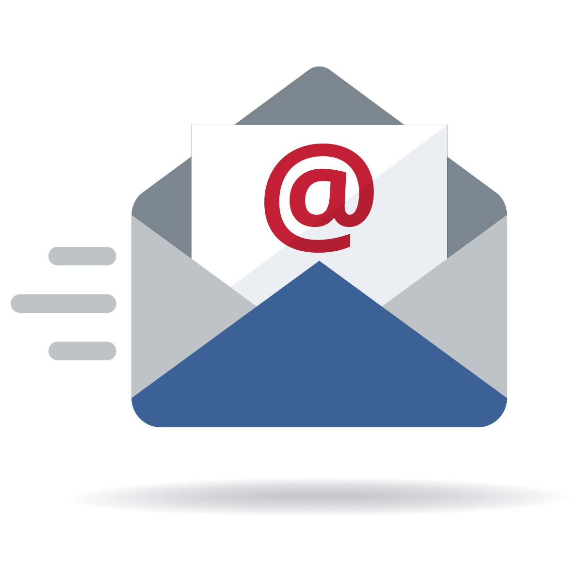 Sent email icon illustration