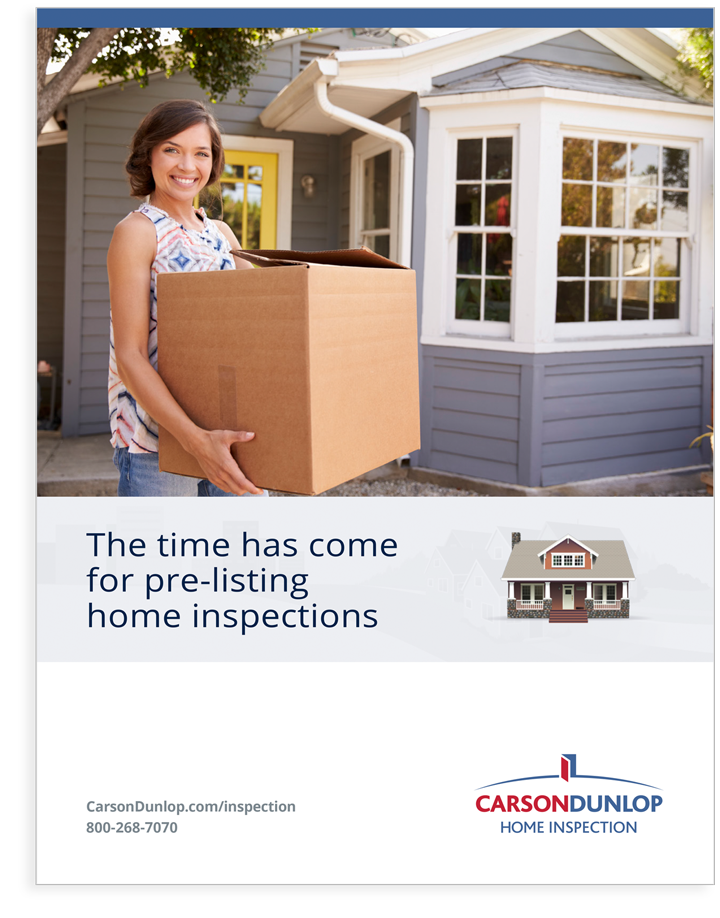 Sellers home inspection pre-listing guide cover