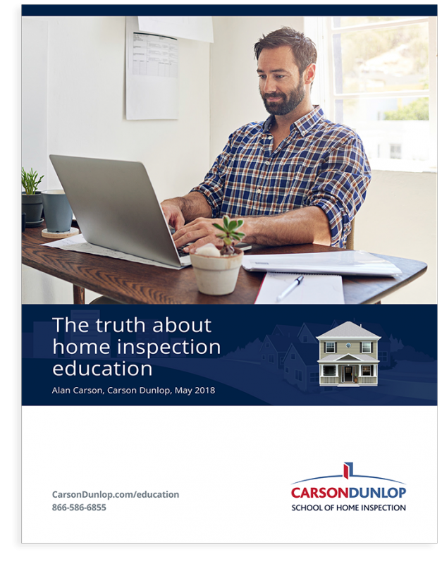 The truth about home inspection education guide cover