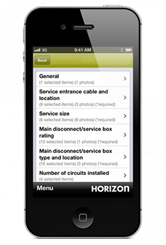 Home Inspection Software – Horizon