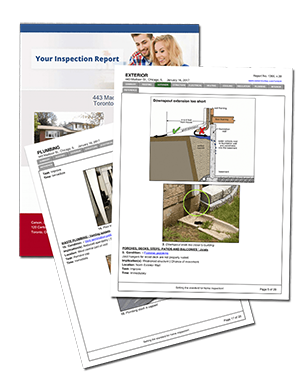 View a sample home inspection report